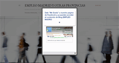 Desktop Screenshot of empleomadrid.blogspot.com