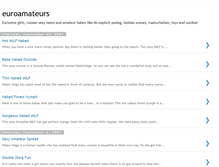 Tablet Screenshot of euroamateurs.blogspot.com