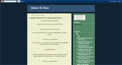 Desktop Screenshot of doktoroz-com.blogspot.com