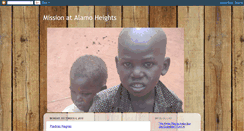 Desktop Screenshot of missionatalamoheights.blogspot.com