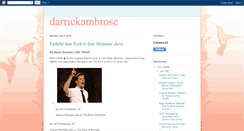 Desktop Screenshot of darrickambrose.blogspot.com