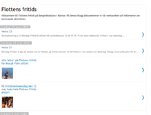 Tablet Screenshot of flottensfritids.blogspot.com