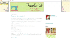 Desktop Screenshot of domestic-housekat.blogspot.com