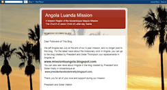 Desktop Screenshot of angolaluandamission.blogspot.com