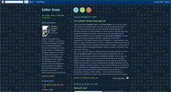 Desktop Screenshot of bitterlines.blogspot.com