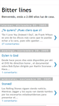Mobile Screenshot of bitterlines.blogspot.com