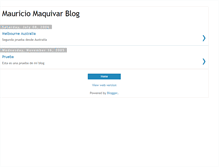 Tablet Screenshot of mauriciomaquivar.blogspot.com