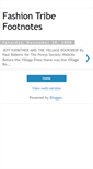 Mobile Screenshot of fashiontribefootnotes.blogspot.com