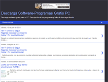 Tablet Screenshot of descargarsoftwaregratis.blogspot.com