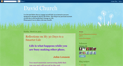 Desktop Screenshot of david-church.blogspot.com