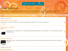 Tablet Screenshot of harga-elektronik.blogspot.com