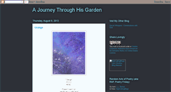 Desktop Screenshot of ajourneythroughhisgarden.blogspot.com