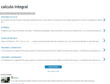 Tablet Screenshot of chikos-calculointegral.blogspot.com