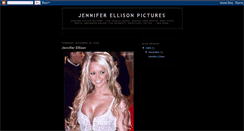 Desktop Screenshot of jennifer-ellison-hot-pictures.blogspot.com