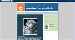 Desktop Screenshot of extincaodasespecies.blogspot.com