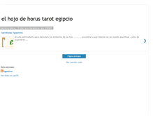 Tablet Screenshot of elhojodehorus-tarotegipcio.blogspot.com