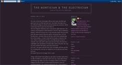 Desktop Screenshot of mortician-electrician.blogspot.com