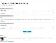 Tablet Screenshot of mortician-electrician.blogspot.com