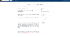 Desktop Screenshot of citytocome.blogspot.com