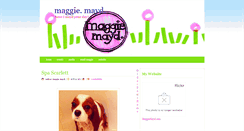 Desktop Screenshot of maggiemayd.blogspot.com