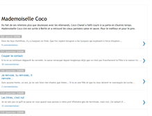 Tablet Screenshot of mademoisellecoco.blogspot.com