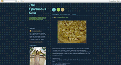 Desktop Screenshot of epicuriousdiva.blogspot.com