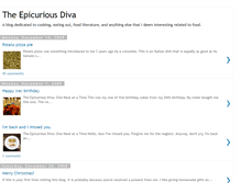 Tablet Screenshot of epicuriousdiva.blogspot.com