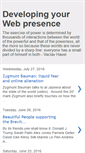 Mobile Screenshot of developing-your-web-presence.blogspot.com