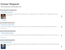 Tablet Screenshot of centaursleepover.blogspot.com