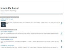Tablet Screenshot of informthecrowd.blogspot.com