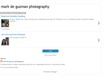 Tablet Screenshot of markdeguzmanphotography.blogspot.com