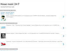 Tablet Screenshot of housemusic24h.blogspot.com