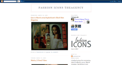 Desktop Screenshot of fashionicons-theagency.blogspot.com