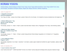 Tablet Screenshot of koranyogya.blogspot.com