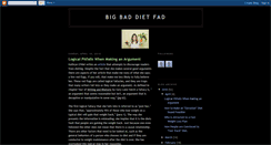 Desktop Screenshot of bigbaddietfad.blogspot.com