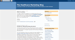 Desktop Screenshot of healthcare-marketing.blogspot.com