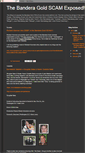 Mobile Screenshot of banderagoldscam.blogspot.com