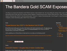 Tablet Screenshot of banderagoldscam.blogspot.com