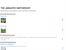 Tablet Screenshot of abrantespartnership.blogspot.com