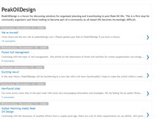 Tablet Screenshot of peakoildesign.blogspot.com