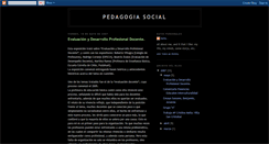 Desktop Screenshot of pedagogiasocial2007.blogspot.com