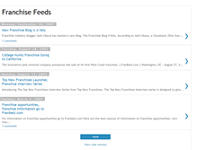 Tablet Screenshot of feedfranchises.blogspot.com