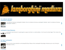 Tablet Screenshot of lamborghinimadura.blogspot.com