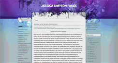 Desktop Screenshot of jessicasimpson-fakes.blogspot.com