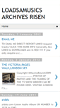 Mobile Screenshot of loadsamusicsarchivesrisen.blogspot.com