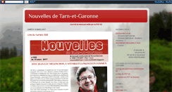 Desktop Screenshot of nouvelles82.blogspot.com