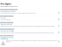 Tablet Screenshot of kira-eggers.blogspot.com