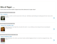 Tablet Screenshot of bits-of-paper.blogspot.com