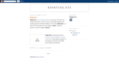 Desktop Screenshot of koprucke.blogspot.com