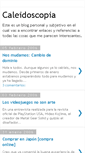 Mobile Screenshot of caleidoscopia.blogspot.com
